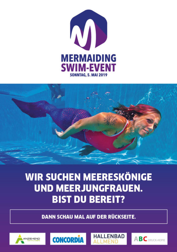 FLYER MERMAIDING SWIM EVENT 2019