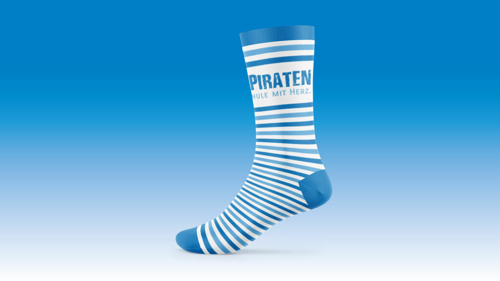 piratenstarke Socken